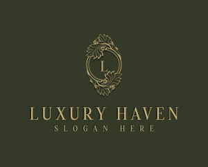 Vintage Luxury Frame logo design