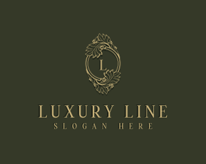 Vintage Luxury Frame logo design