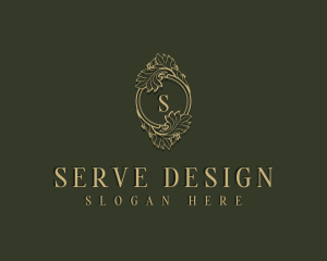 Vintage Luxury Frame logo design