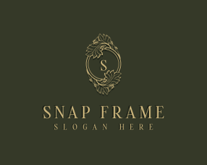 Vintage Luxury Frame logo design