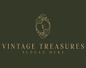 Vintage Luxury Frame logo design