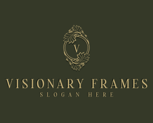 Vintage Luxury Frame logo design