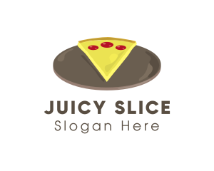 Pepperoni Pan Pizza   logo design