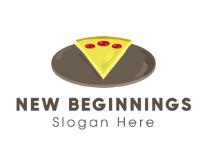 Pepperoni Pan Pizza   logo design