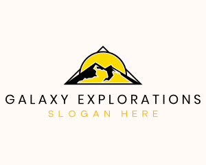 Outdoor Mountain Travel logo design