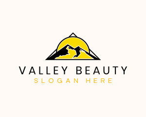 Outdoor Mountain Travel logo design