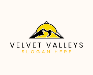 Outdoor Mountain Travel logo design