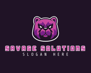 Fierce Bear Gaming logo design