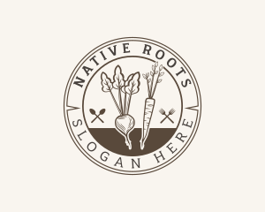 Root Vegetables Dining logo design