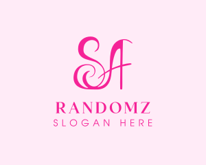 Fashion Letter SA Monogram logo