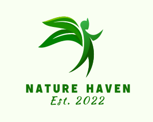 Natural Botanical Fairy logo design