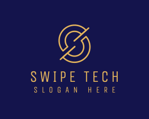 Generic Tech Letter S logo design