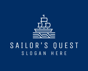 Sailing Ship Boat logo