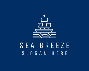 Sailing Ship Boat logo