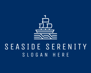 Sailing Ship Boat logo