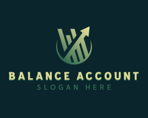 Finance Analytics Accounting logo design