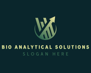 Finance Analytics Accounting logo design