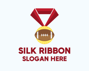 American Football Medal logo design