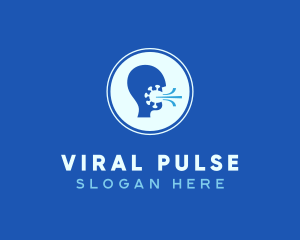 Viral Infection Transmission logo design