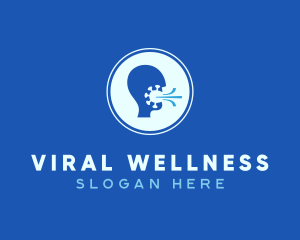 Viral Infection Transmission logo design