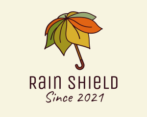 Autumn Leaf Umbrella  logo