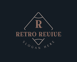 Retro Clothing Apparel  logo design