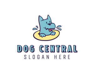 Shih Tzu Dog Veterinarian logo design