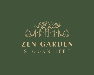 Flower Garden Fence logo design