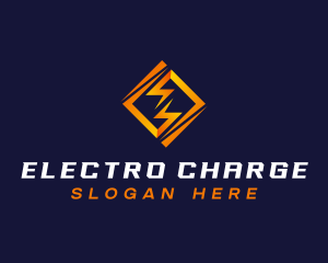 Electric Thunder Bolt logo design