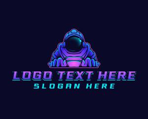 Cosmic Astronaut Game logo