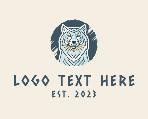 Tiger Beast Animal logo