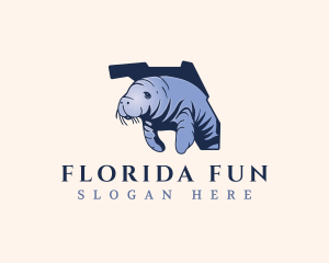 Florida Marine Animal logo design