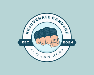 Hand Wrap Boxing logo design