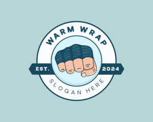 Hand Wrap Boxing logo design