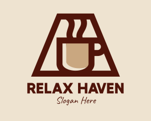 Hot Steam Coffee Mug  logo