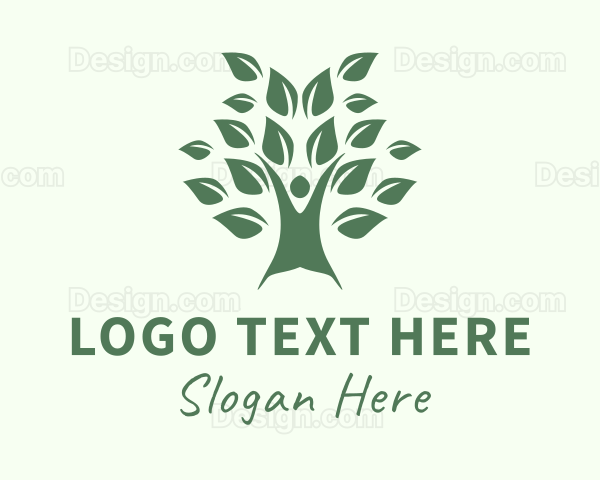 Therapist Human Tree Logo