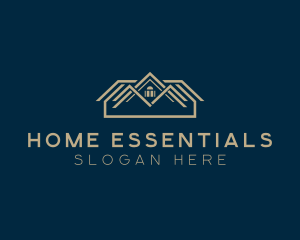 Roof Renovation Home logo design