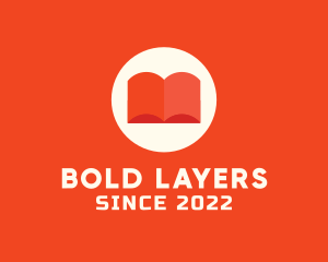 Orange Learning Book logo design