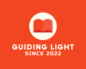 Orange Learning Book logo design