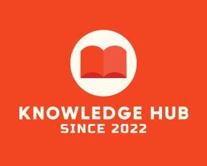 Orange Learning Book logo design