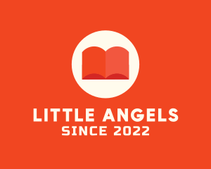 Orange Learning Book logo design