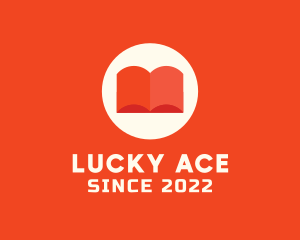 Orange Learning Book logo design