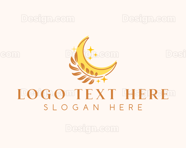 Moon Shiny Gardening Logo