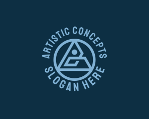 Abstract Tech Symbol logo