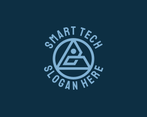 Abstract Tech Symbol logo design