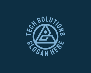 Generic Tech Company logo design