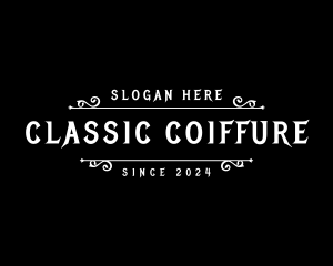 Classic Gothic Business logo design