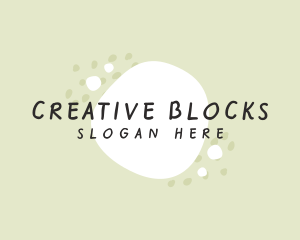 Doodle Blob Business logo design