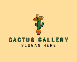 Mexican Desert Cactus logo