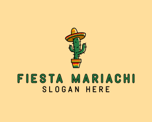 Mexican Desert Cactus logo design